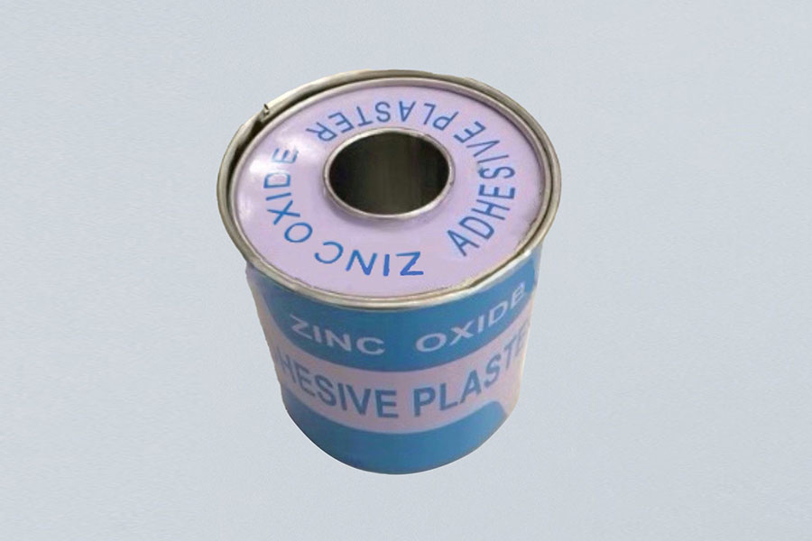 Antibacterial and Antiseptic Zinc Oxide Tinplate Tapes