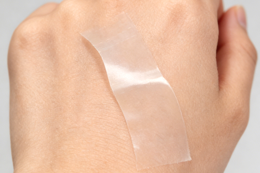 3cm×5m Pre-cutted Hydrocolloid Tape with Plastic Cover