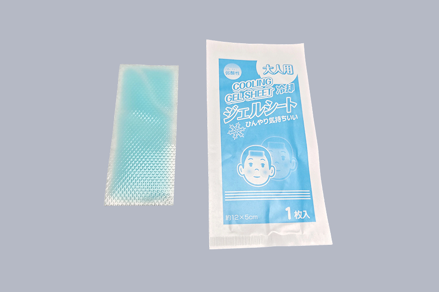 12×5cm Spunlace Fabric Fever Cooling Patch