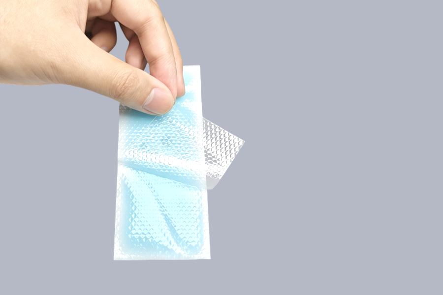 12×5cm Spunlace Fabric Fever Cooling Patch