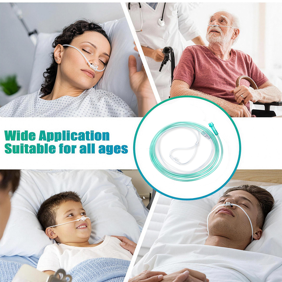 Lightweight and Flexible PVC Nasal Cannula