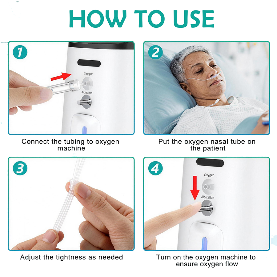 Lightweight and Flexible PVC Nasal Cannula