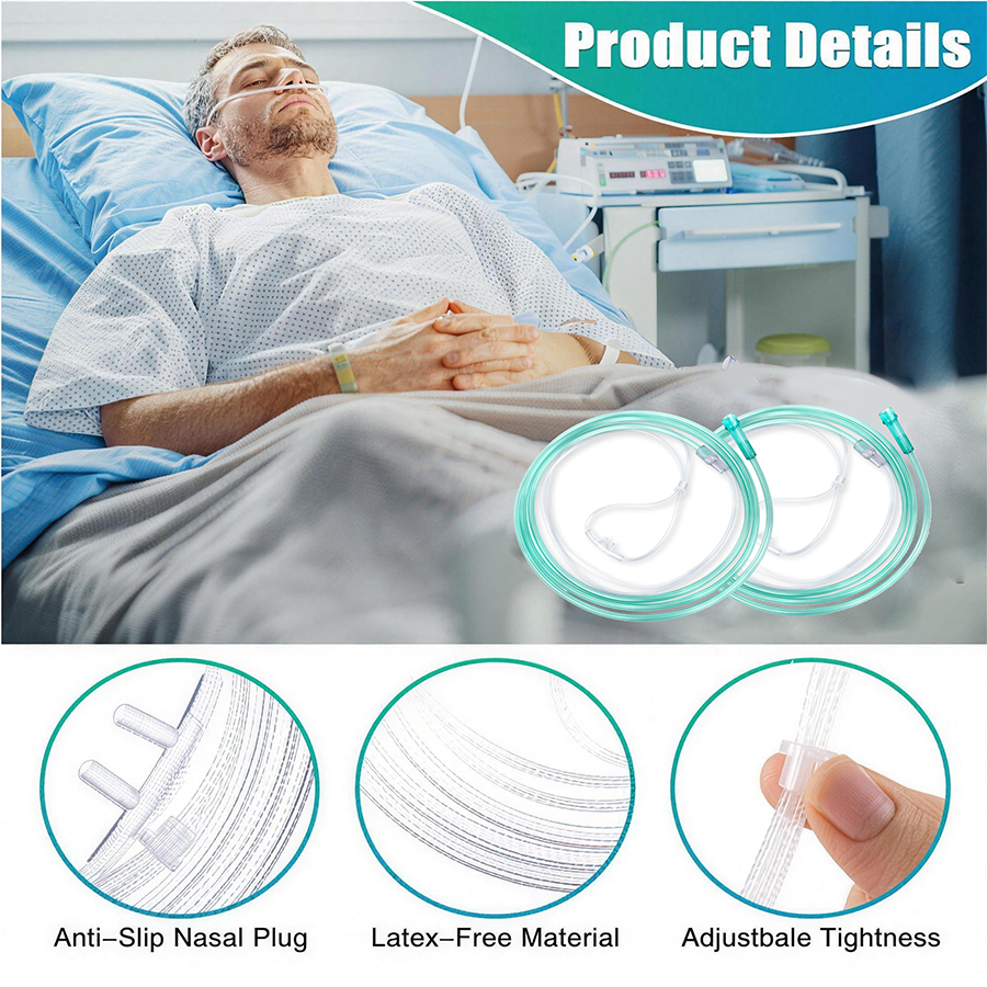 Lightweight and Flexible PVC Nasal Cannula