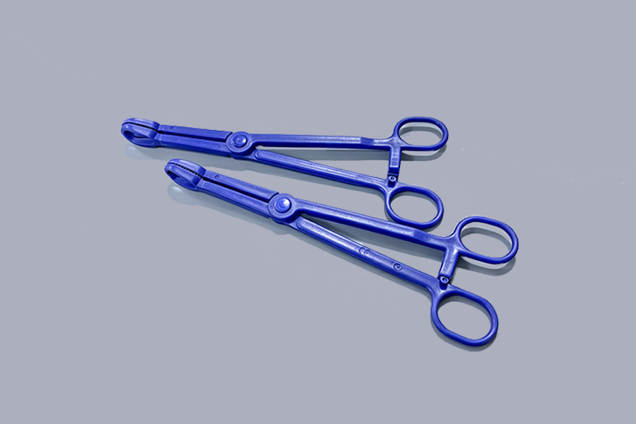 Disposable Plastic Sponge Holding Forceps