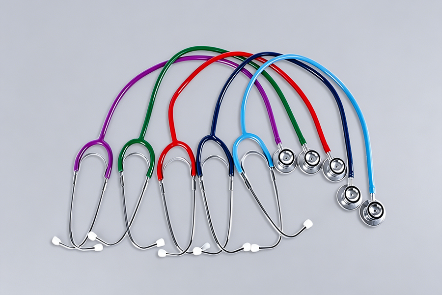 Dual-Head Aluminum Alloy Medical Stethoscope