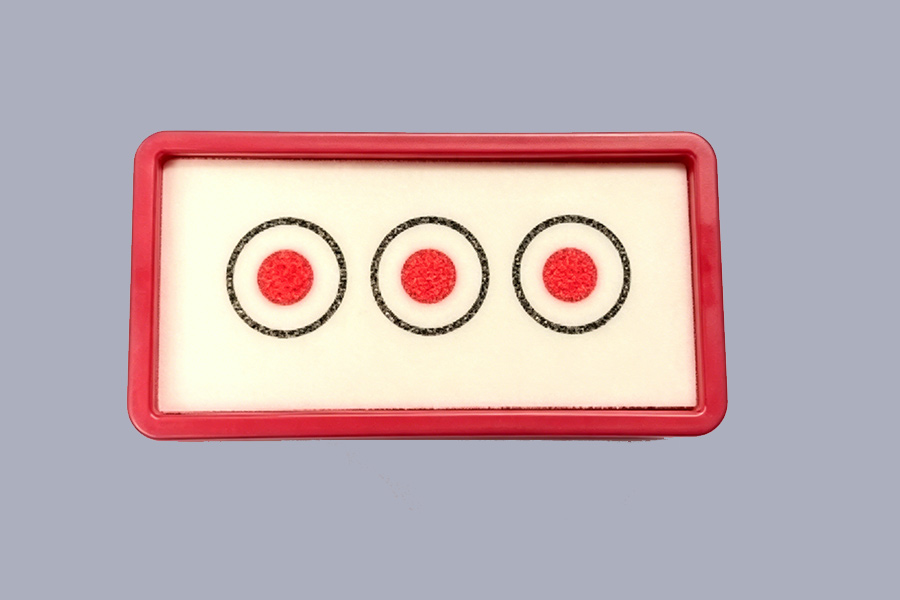 3-Hole Surgical Needle Counting Pad