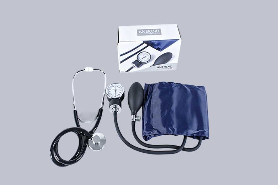 Blood Pressure Monitor With Stethoscope